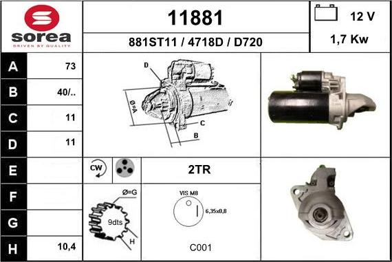 EAI 11881 - Starteris ps1.lv