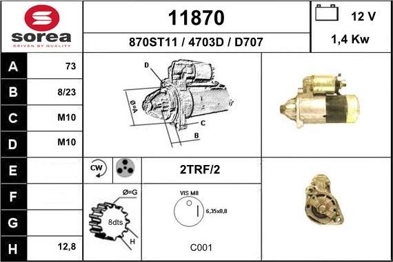 EAI 11870 - Starteris ps1.lv