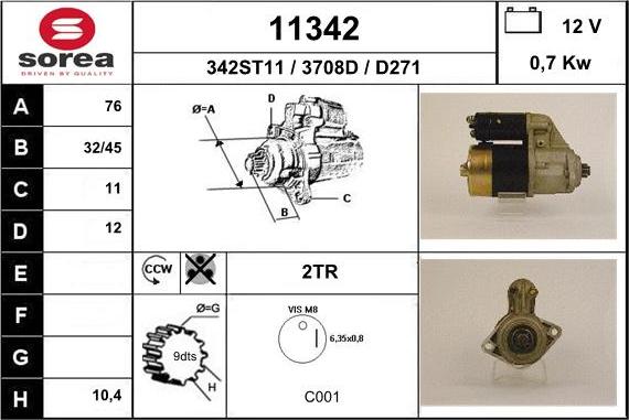 EAI 11342 - Starteris ps1.lv