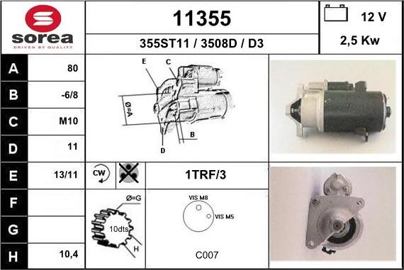 EAI 11355 - Starteris ps1.lv