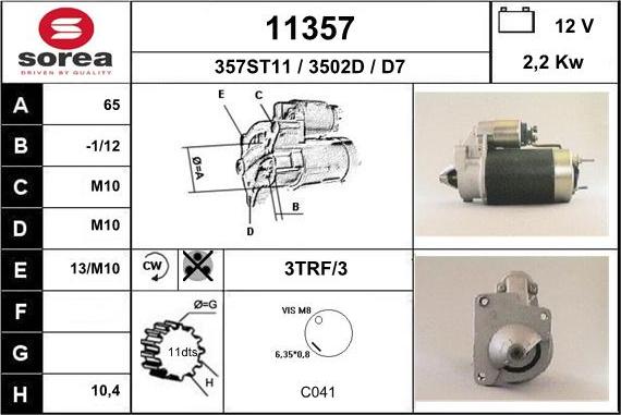 EAI 11357 - Starteris ps1.lv