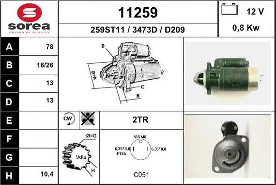 EAI 11259 - Starteris ps1.lv