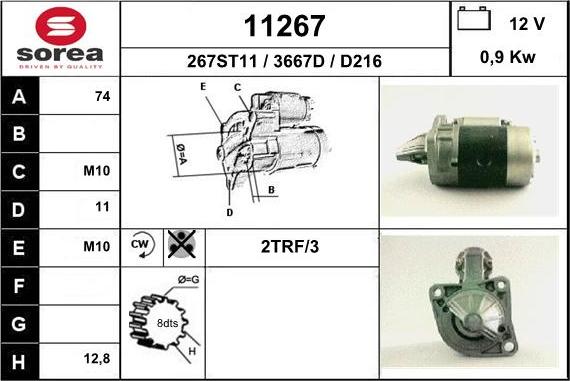 EAI 11267 - Starteris ps1.lv