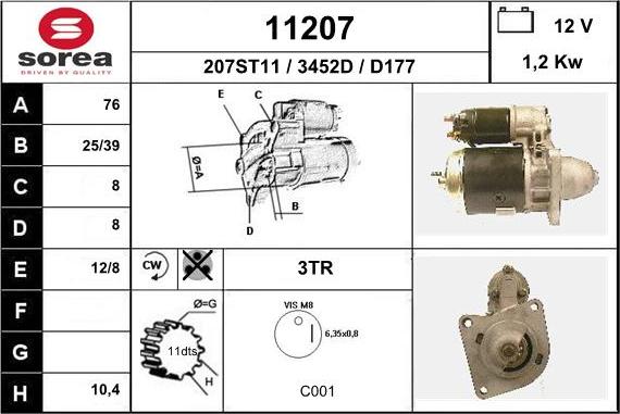 EAI 11207 - Starteris ps1.lv