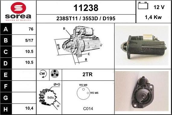 EAI 11238 - Starteris ps1.lv