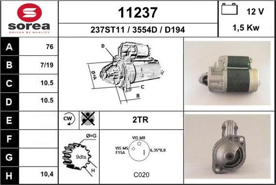 EAI 11237 - Starteris ps1.lv