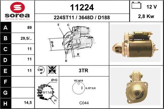 EAI 11224 - Starteris ps1.lv