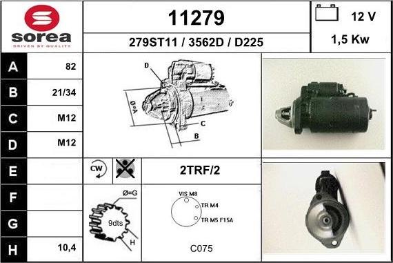 EAI 11279 - Starteris ps1.lv