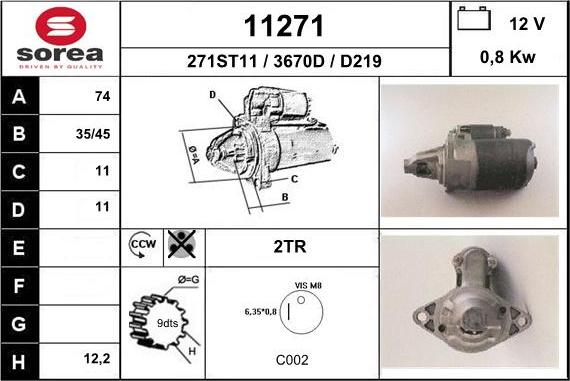 EAI 11271 - Starteris ps1.lv