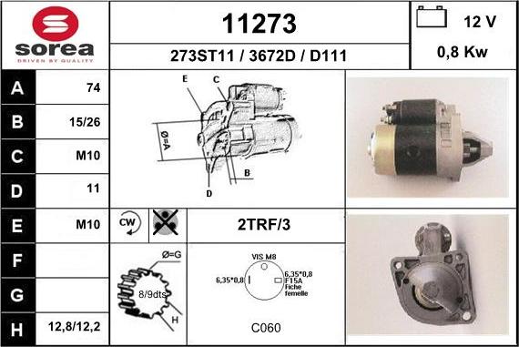 EAI 11273 - Starteris ps1.lv