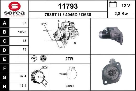 EAI 11793 - Starteris ps1.lv