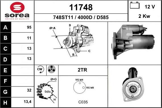 EAI 11748 - Starteris ps1.lv