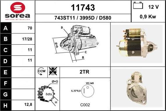 EAI 11743 - Starteris ps1.lv