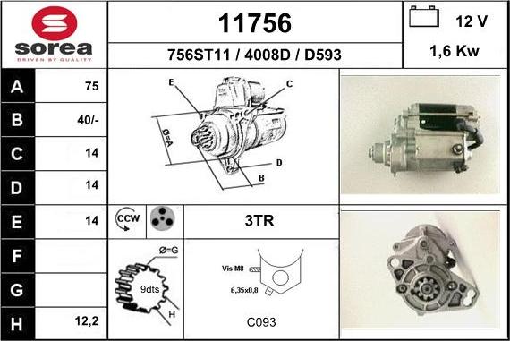 EAI 11756 - Starteris ps1.lv