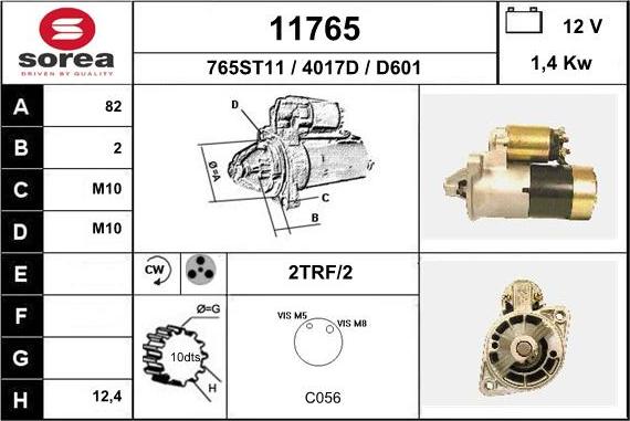 EAI 11765 - Starteris ps1.lv