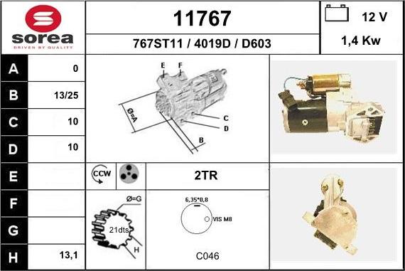 EAI 11767 - Starteris ps1.lv