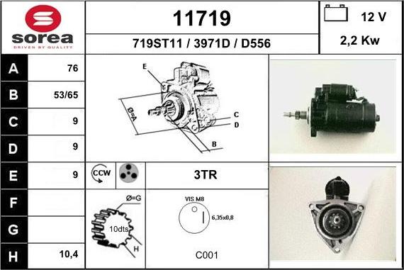 EAI 11719 - Starteris ps1.lv