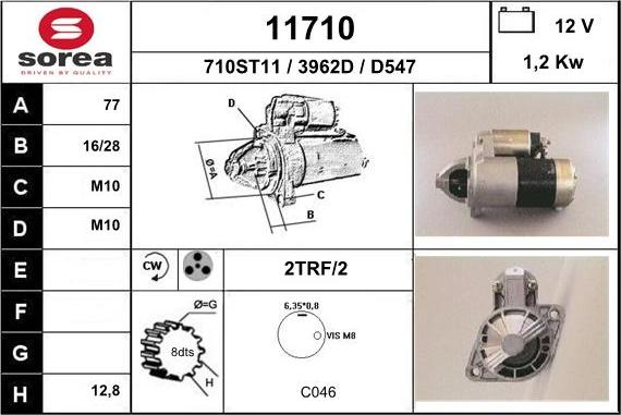 EAI 11710 - Starteris ps1.lv