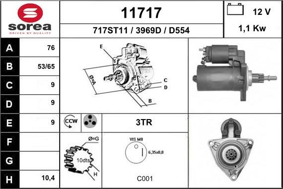 EAI 11717 - Starteris ps1.lv