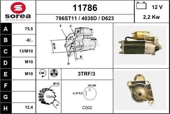 EAI 11786 - Starteris ps1.lv