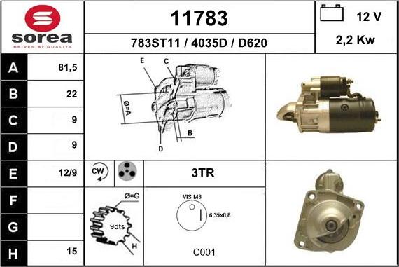 EAI 11783 - Starteris ps1.lv