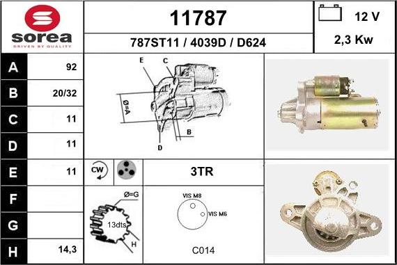 EAI 11787 - Starteris ps1.lv