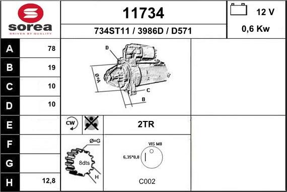 EAI 11734 - Starteris ps1.lv