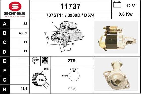 EAI 11737 - Starteris ps1.lv