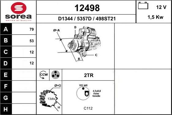 EAI 12498 - Starteris ps1.lv