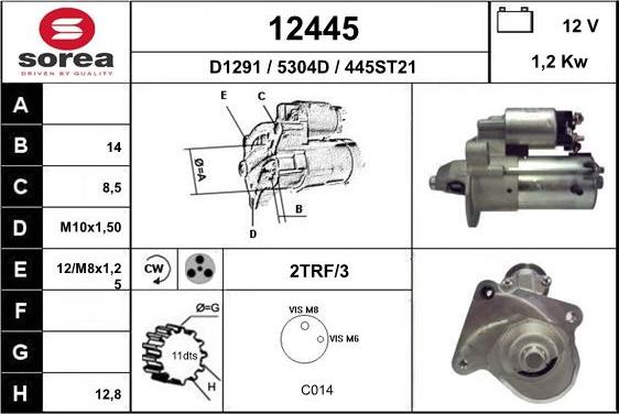 EAI 12445 - Starteris ps1.lv