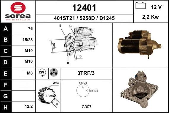 EAI 12401 - Starteris ps1.lv