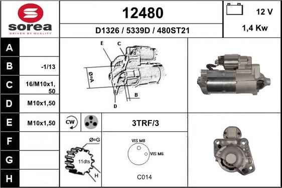 EAI 12480 - Starteris ps1.lv