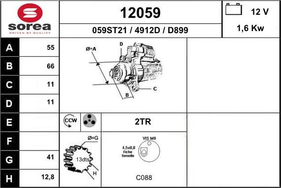 EAI 12059 - Starteris ps1.lv