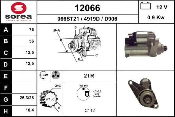 EAI 12066 - Starteris ps1.lv