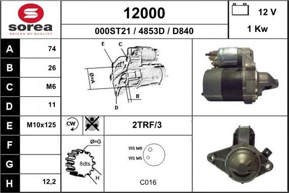 EAI 12000 - Starteris ps1.lv