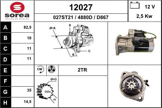 EAI 12027 - Starteris ps1.lv