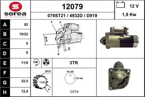 EAI 12079 - Starteris ps1.lv