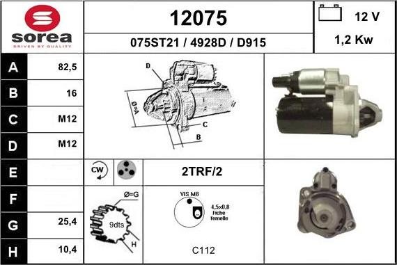 EAI 12075 - Starteris ps1.lv