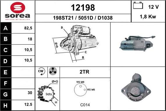 EAI 12198 - Starteris ps1.lv