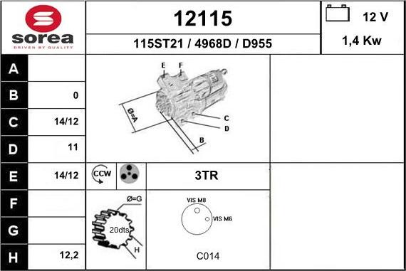 EAI 12115 - Starteris ps1.lv