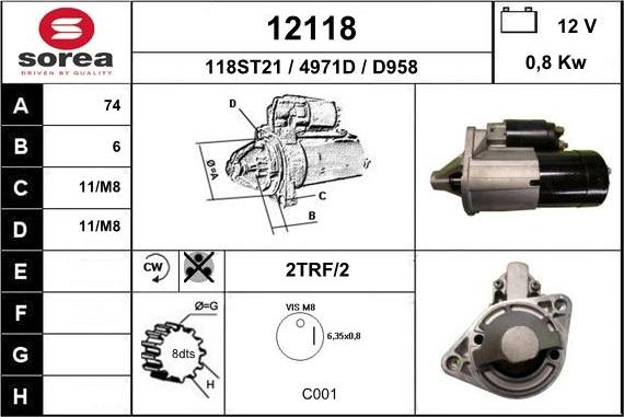 EAI 12118 - Starteris ps1.lv