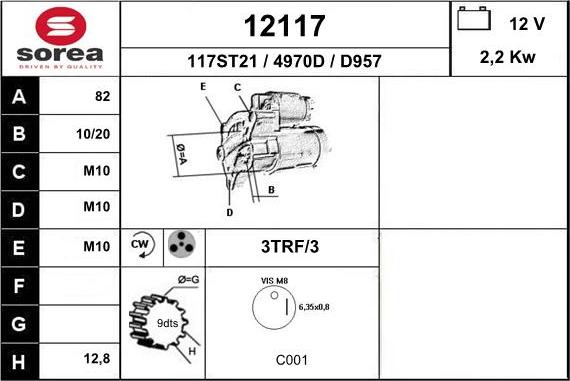 EAI 12117 - Starteris ps1.lv