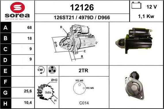 EAI 12126 - Starteris ps1.lv