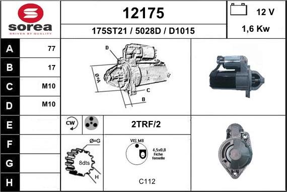 EAI 12175 - Starteris ps1.lv