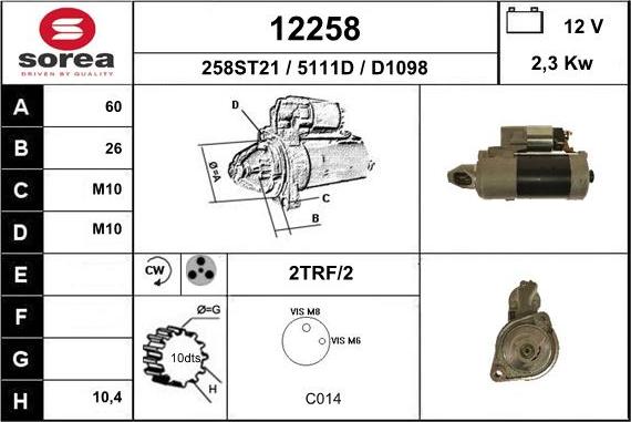 EAI 12258 - Starteris ps1.lv