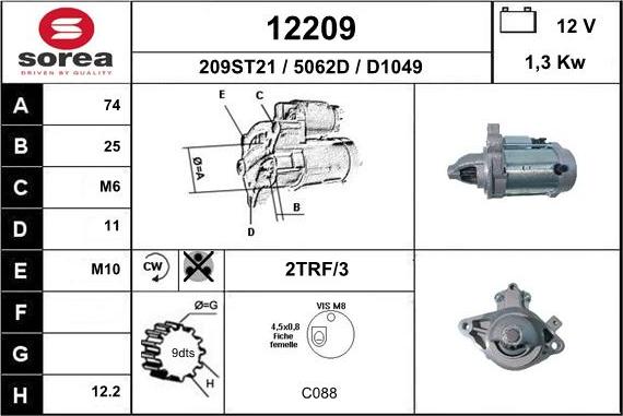 EAI 12209 - Starteris ps1.lv