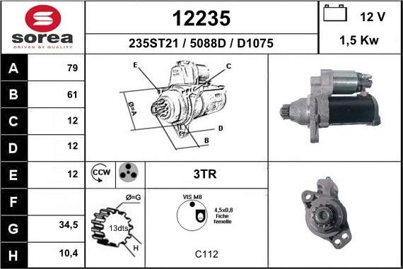 EAI 12235 - Starteris ps1.lv