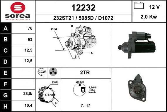 EAI 12232 - Starteris ps1.lv