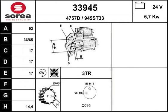 EAI 33945 - Starteris ps1.lv