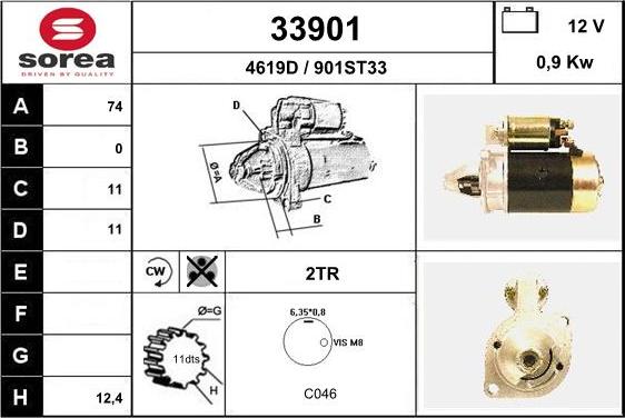 EAI 33901 - Starteris ps1.lv